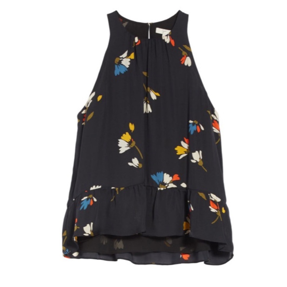 Joie Ayame 100% silk sleeveless top XS